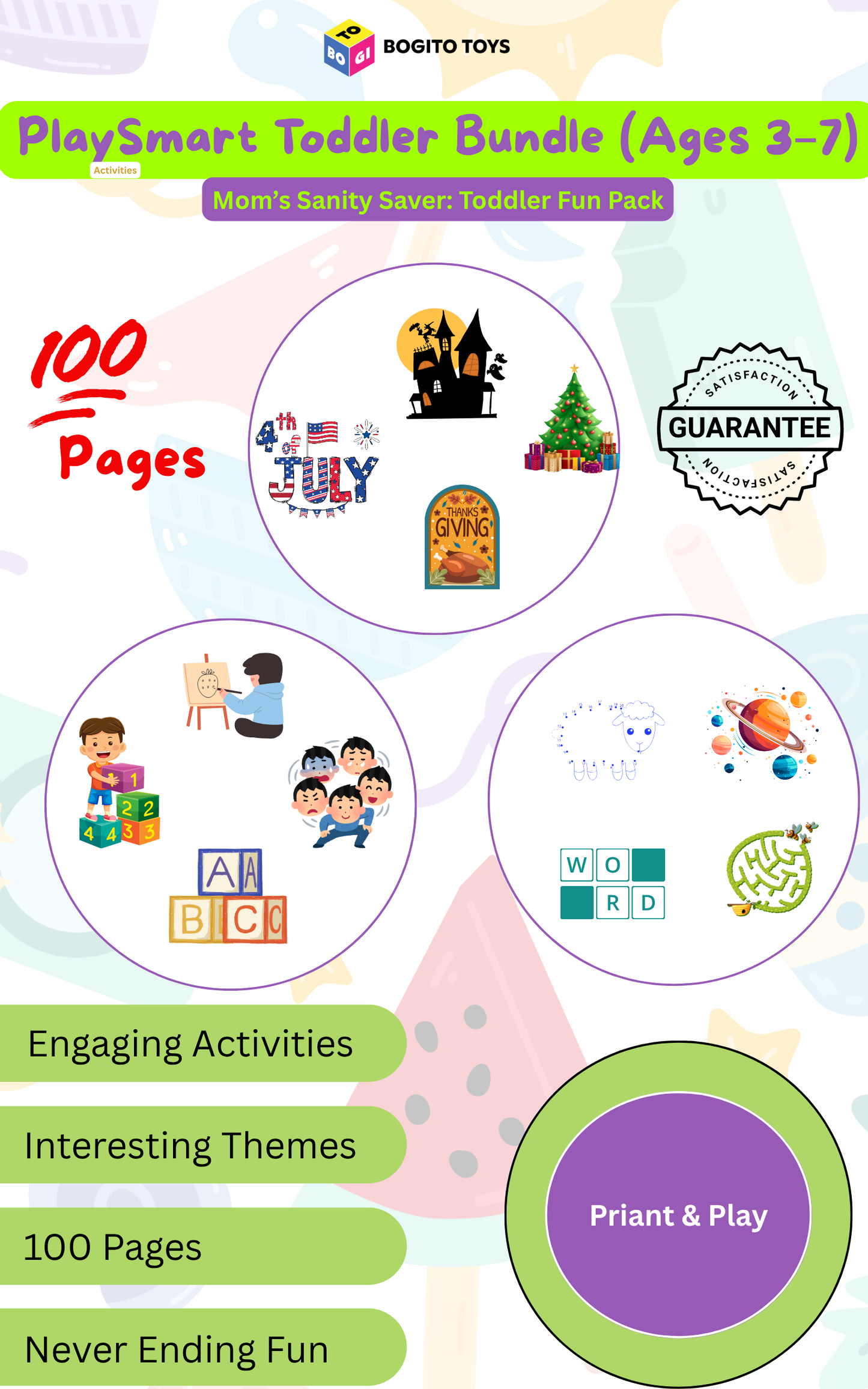 Bogito Play Smart Printables